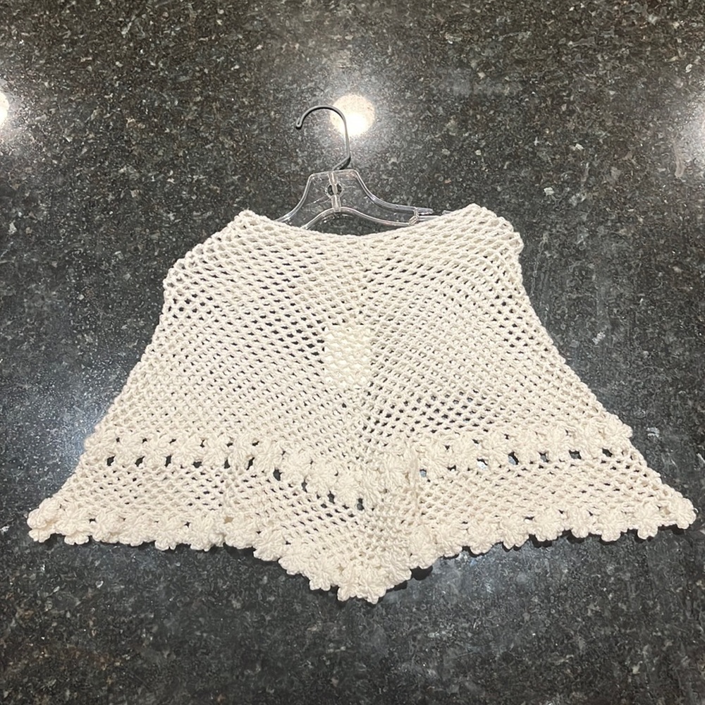 Rico,hand knit poncho